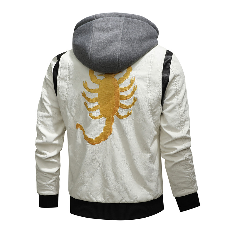 Herfst Winter Bomber Leren Jas - Mens Fashion Bomber Jacket recensie en prijs