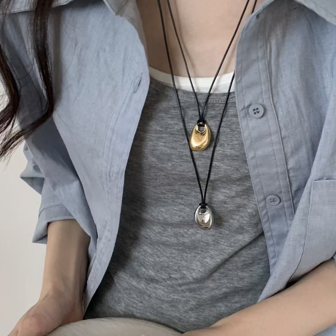 Koreaanse Zwarte Huid Touw Zil - Mens Fashion Trend 2026 recensie en prijs