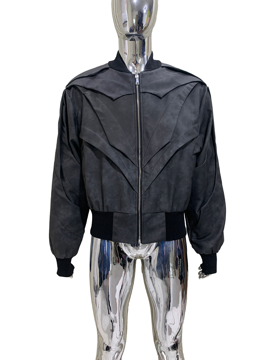 Lente Herfst Korte Matte Veron - Mens Fashion Bomber Jacket recensie en prijs