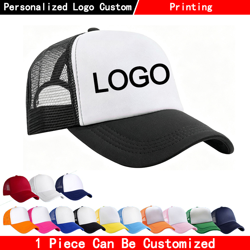 Op maat gemaakte bedrukte logo - Trucker Hat Cap recensie en prijs