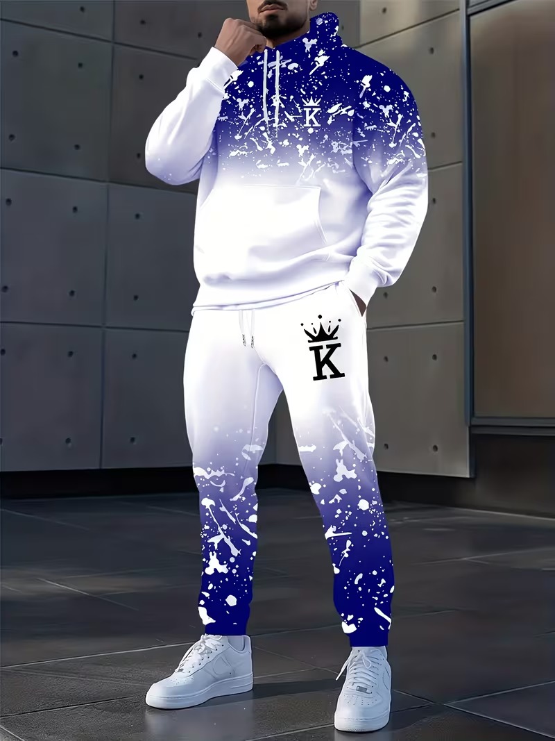 Fashion Crown Geprinte Hoodies - Men'S Fashion Outfits recensie en prijs