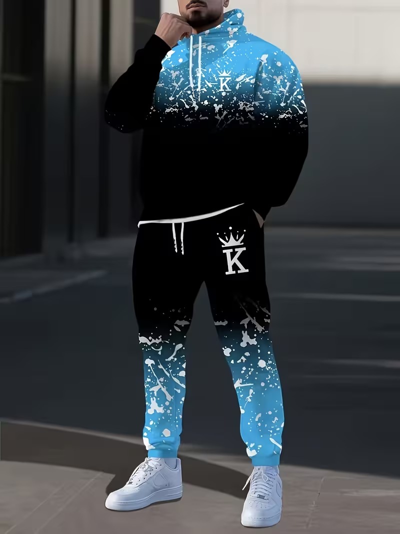 Fashion Crown Geprinte Hoodies - Men'S Fashion Outfits recensie en prijs