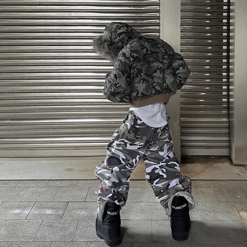 Herenjas Gewassen Camouflage R - Mens Fashion Bomber Jacket recensie en prijs