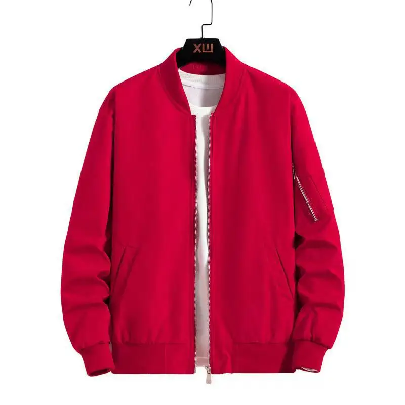 Nieuwe collectie katoenen bomb - Mens Fashion Bomber Jacket recensie en prijs