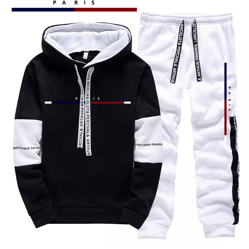 Parijse mode bedrukte herenset - Men'S Fashion Outfits recensie en prijs
