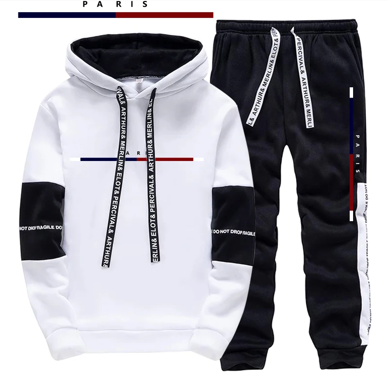 Parijse mode bedrukte herenset - Men'S Fashion Outfits recensie en prijs